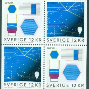 Sverige – F 2704-2705 HBL Europa 2009 – Astronomi, 4-block kpl **