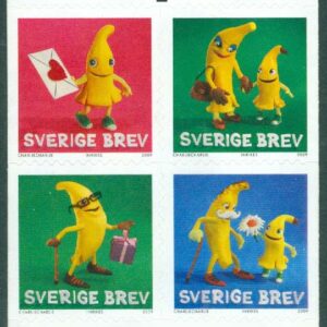 Sverige – F 2706-2709 HBL Bananer, 4 kpl **