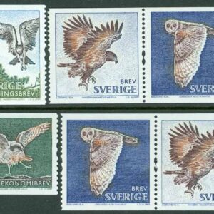 Sverige – F 2715-2718 Bevingat, 6 kpl **