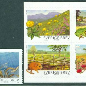 Sverige – F 2719-2723 Sommarnatur, 5 kpl **