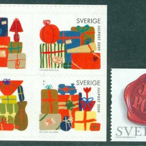 Sverige – F 2742-2746 Julpost – Inrikes julpost, 5 kpl **