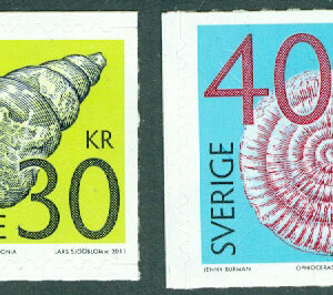Sverige – F 2817-2818 Fossiler, 2 kpl **