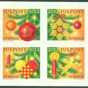 Sverige – F 2923-2926 Julpost 2012 – Inrikes julpost, 4 kpl **