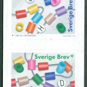 Sverige – F 2989-2990 Välgörenhet WCF, 2 kpl **