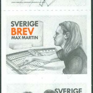 Sverige – F 3035-3039 Svensk popexport, 5 kpl **