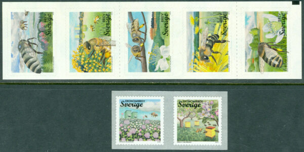 Sverige - F 3054-3060 Bin, 7 kpl **