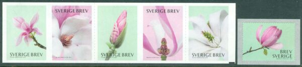 Sverige - F 3063-3068 Magnolior, 6 kpl **