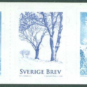 Sverige – F 3089-3093 Vinterträd, 5 kpl **