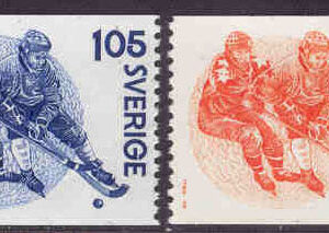 Sverige – F 1070-1071 Bandy, 2 kpl **