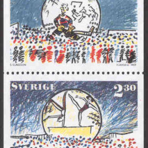 Sverige – F 1547-1550 (HBL) Globen, 4-strip kpl **