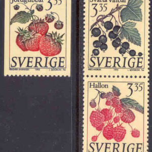 Sverige – F 1881-1883 Bär, 3 kpl **