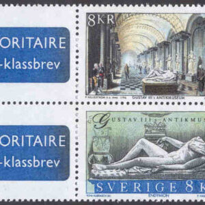 Sverige – F 2034-2035 (HBL) Gustav III:s antikmuseum, 2 kpl **