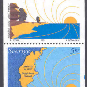 Sverige – F 2169-2170 Ett millennium gryr, par kpl **