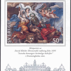 Sverige – F 2192 (BL 13) Czeslaw Slanias 1000:e frimärke, block kpl **