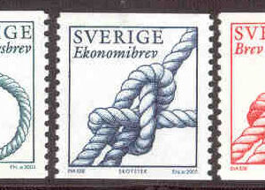 Sverige – F 2348-2350 Knopar, 3 kpl **