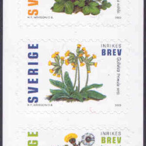 Sverige – F 2363-2365 HBL Vårblommor, 3 kpl **