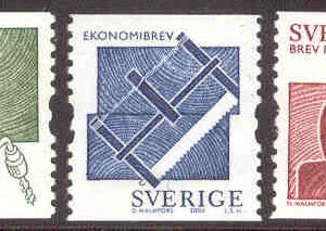 Sverige – F 2401-2403 Träverktyg, 3 kpl **