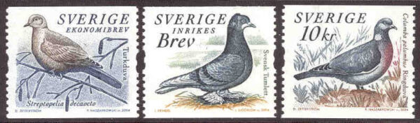 Sverige - F 2433-2435 Duvor, 3 kpl **