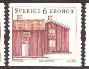 Sverige – F 2436-2438 Landskapshus 2, 3 kpl **