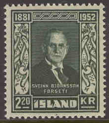 Island – F  316 President Björnsson, 2.20 kr **