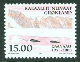 Grönland – F  399 Qaanaaq 50 år, 1 kpl **