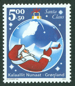Grönland – F  400 Jultomten 2003, 1 kpl **