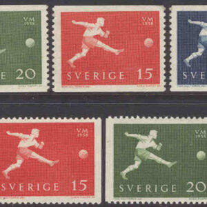 Sverige – F  492-494 VM i fotboll 7 kpl **