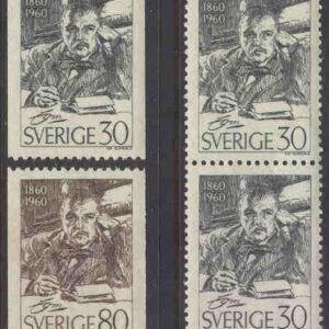 Sverige – F  509-510 Anders Zorn 4 kpl **