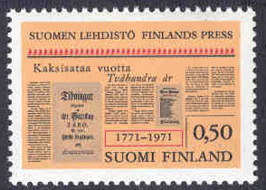 Finland – F  695 Finlands press, 1 kpl **