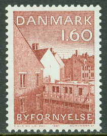 Danmark – F  764 Stadsförnyelse, 1 kpl **