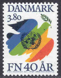 Danmark – F  873 FN 40 år, 1 kpl **