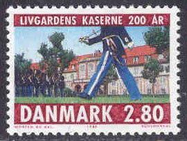 Danmark – F  889 Livgardets kasern, 1 kpl **