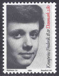 Danmark – F  893 Kronprins Frederik 18 år, 1 kpl **