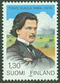 Finland – F  933 Toivo Kuula, tonsättare, 1 kpl **