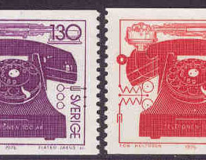 Sverige – F  956-957 Telefonen 100 år, 2 kpl**