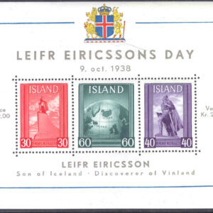 Island – F BL   2 Leifr Ericsson, block **