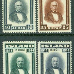 Island – F  268-273 Jon Sigurdsson, 4 ol **