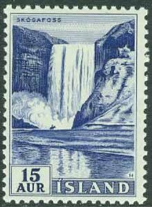 Island – F  337 Kraftverk och vattenfall, 15 aur **