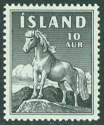 Island – F  359 Isländsk ponny 10 aur **