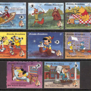Grenada Grenadines – M 1226-1233 Disney – Poor Richards Almanack, 8 ol **