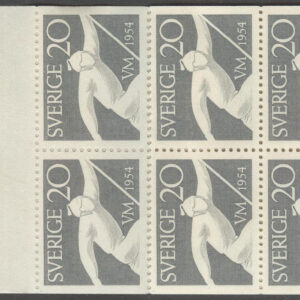 Sverige – F H 105 VM på Skidor 1954, kpl **