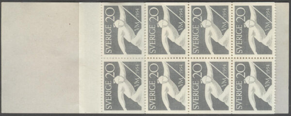 Sverige - F H 105 VM på Skidor 1954, kpl **