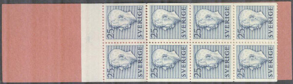 Sverige - F H 106 Aa Gustaf VI Adolf, typ I, kpl **