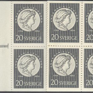 Sverige – F H 108 cyls 1 Anna Maria Lenngren, kpl **