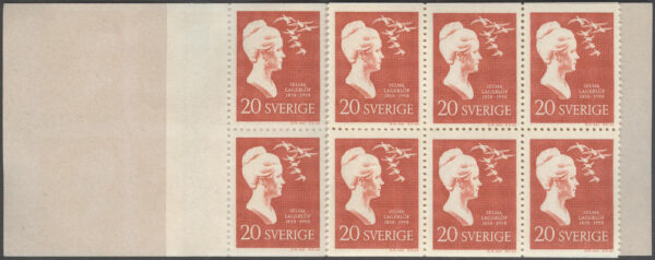 Sverige - F H 124 Selma Lagerlöf, kpl **