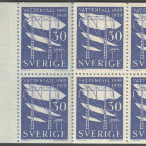 Sverige – F H 126 Vattenfall 50 år, kpl **