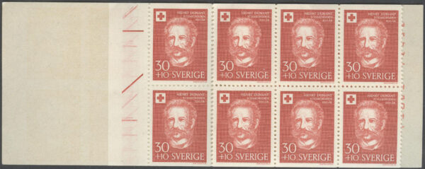 Sverige - F H 127 Röda Korset 100 år, kpl **