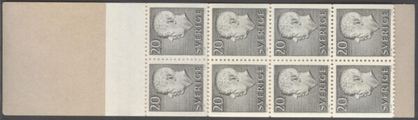 Sverige - F H 138 Aa Gustaf VI Adolf, typ III, kpl **