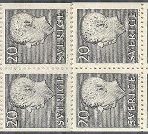 Sverige – F H 138 B Gustaf VI Adolf, typ III, kpl **