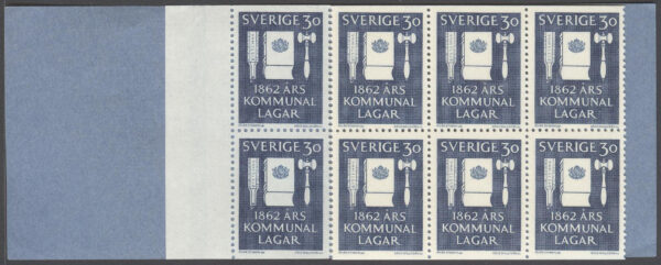 Sverige - F H 146 Kommunallagarna 100 år, kpl **